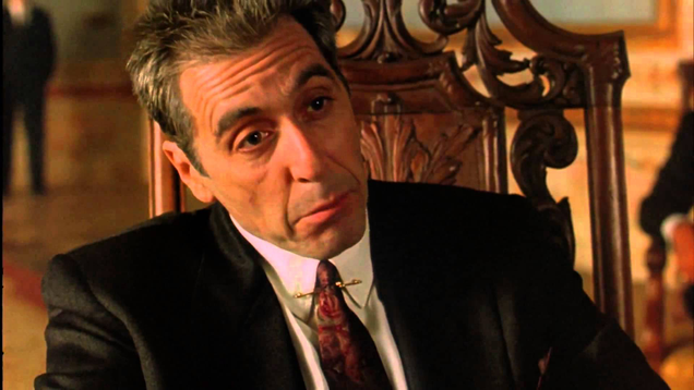 The exact moment when Al Pacino realized that he should have sat this out.